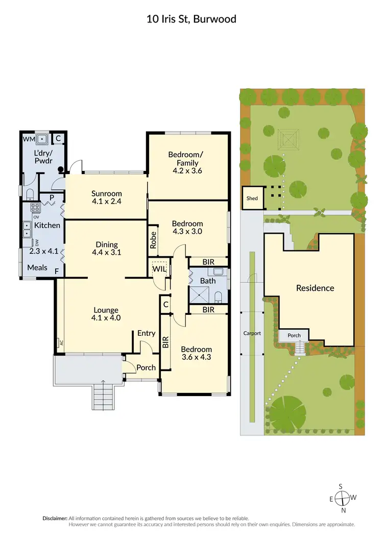 Floorplan of Homely house listing, 10 Iris Street, Burwood VIC 3125