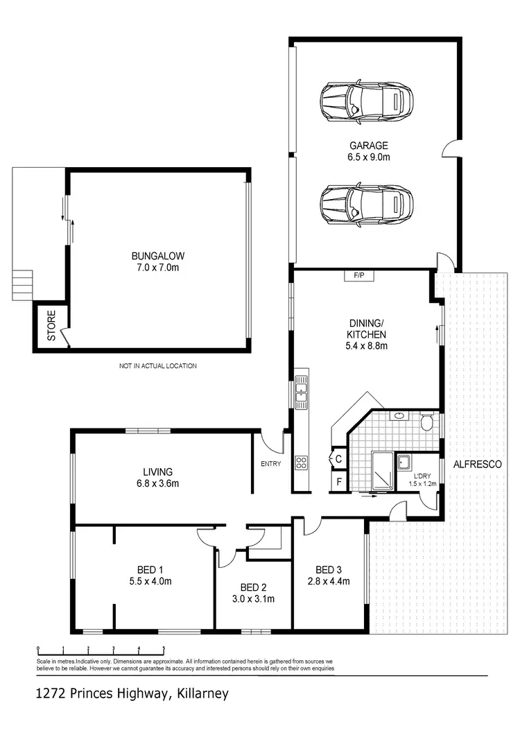 Floorplan of Homely house listing, 1272 Princes Highway, Killarney VIC 3283