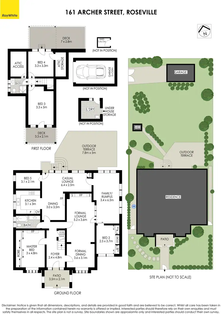 Floorplan of Homely house listing, 161 Archer Street, Roseville NSW 2069