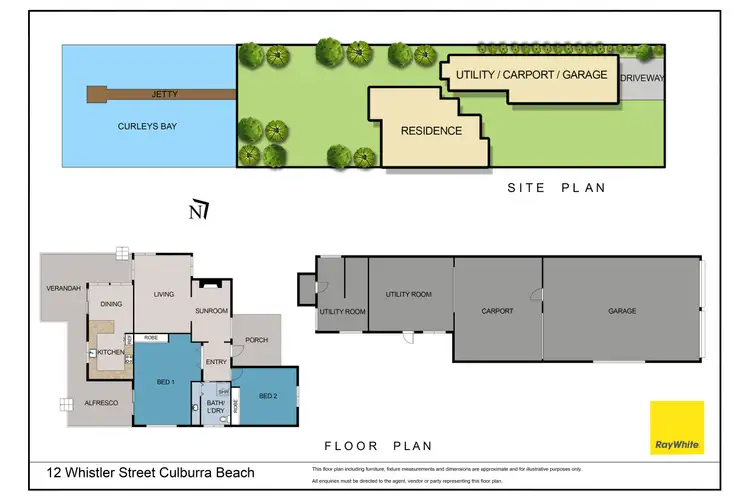 Floorplan of Homely house listing, 12 Whistler Street, Culburra Beach NSW 2540