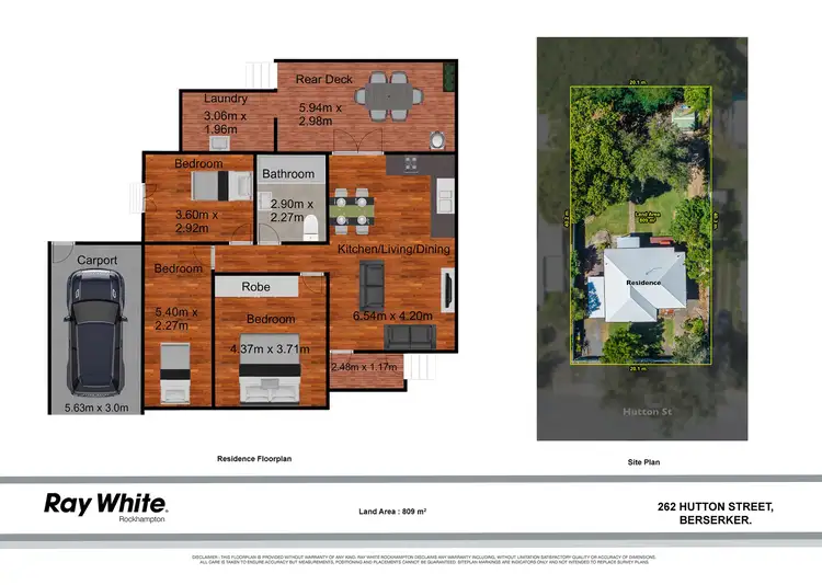 Floorplan of Homely house listing, 262 Hutton Street, Berserker QLD 4701