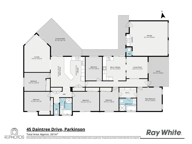 Floorplan of Homely house listing, 45 Daintree Drive, Parkinson QLD 4115