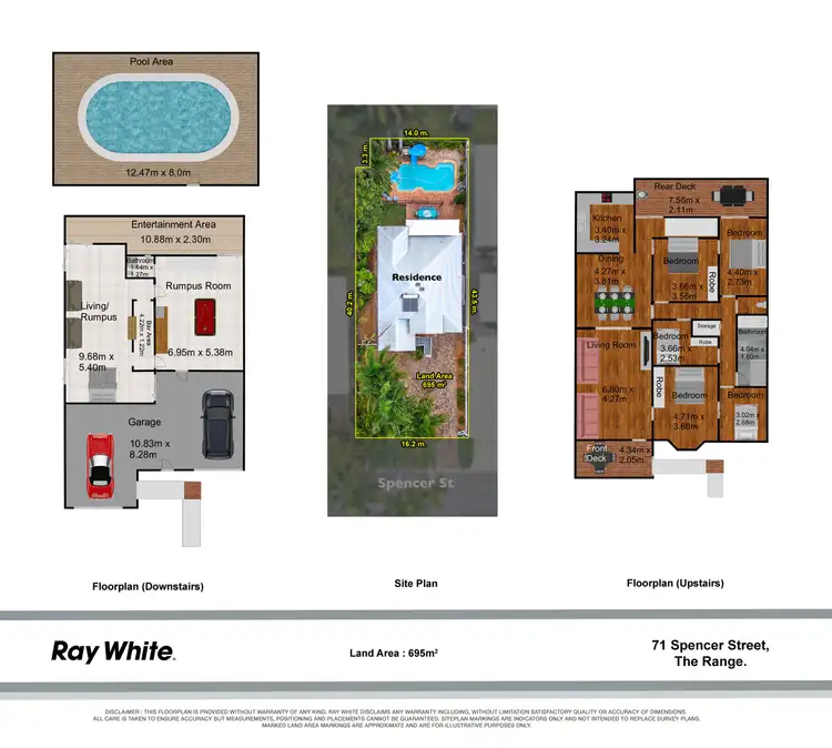 Floorplan of Homely house listing, 71 Spencer Street, The Range QLD 4700