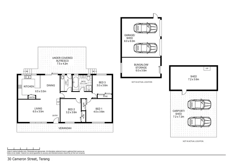 Floorplan of Homely house listing, 30 Cameron Street, Terang VIC 3264