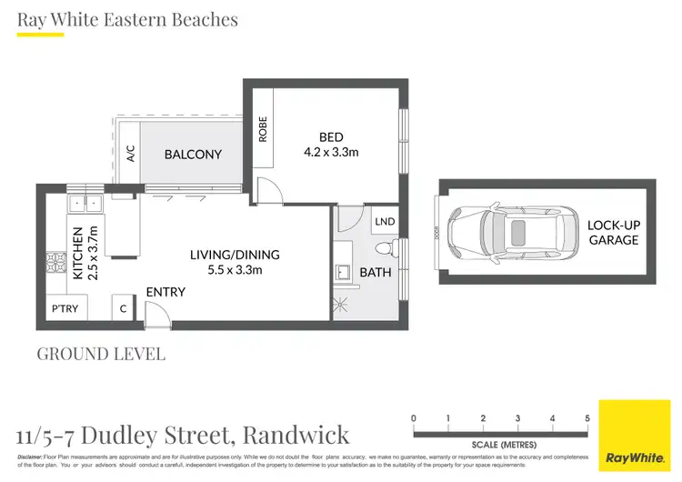Floorplan of Homely apartment listing, 11/5-7 Dudley Street, Randwick NSW 2031
