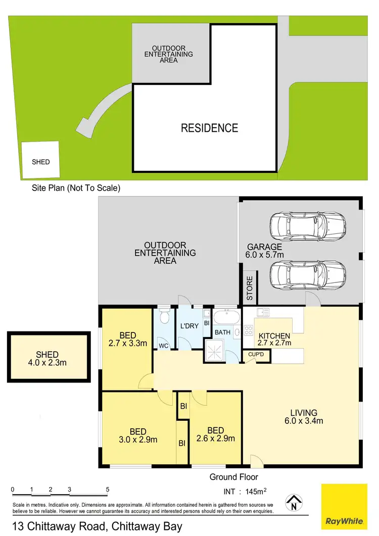 Floorplan of Homely house listing, 13 Chittaway Road, Chittaway Bay NSW 2261