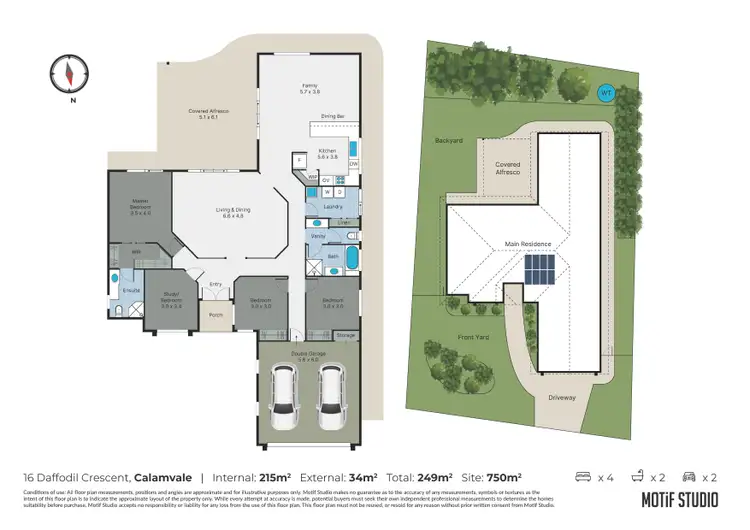 Floorplan of Homely house listing, 16 Daffodil Crescent, Calamvale QLD 4116