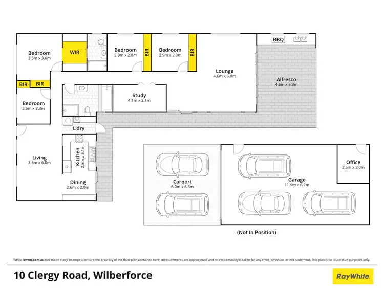 Floorplan of Homely house listing, 10 Clergy Road, Wilberforce NSW 2756