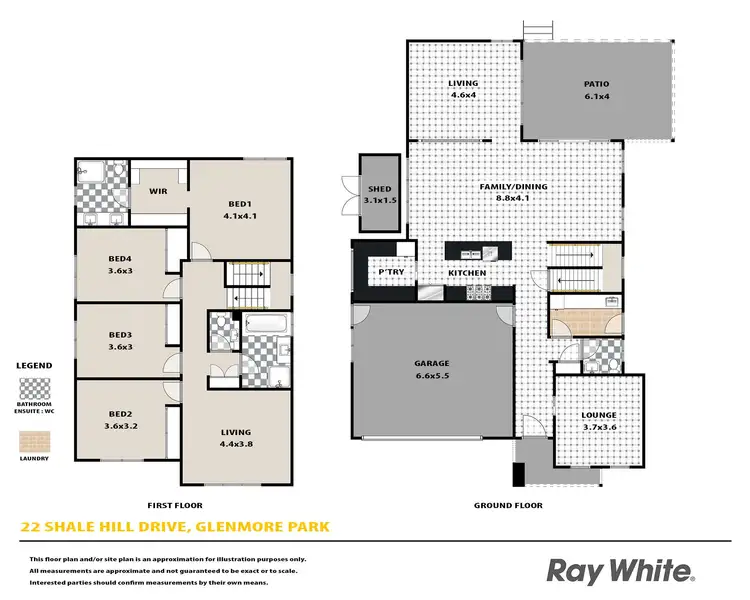 Floorplan of Homely house listing, 22 Shale Hill Drive, Glenmore Park NSW 2745