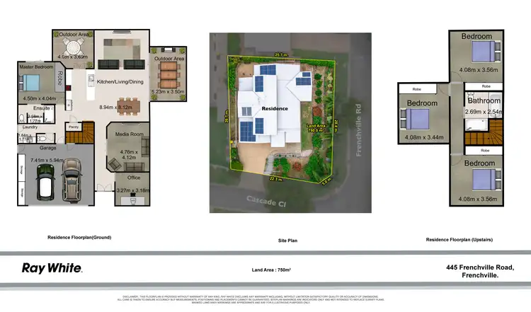Floorplan of Homely house listing, 445 Frenchville Road, Frenchville QLD 4701