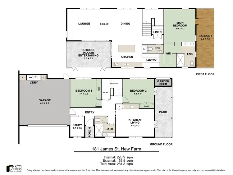 Floorplan of Homely house listing, 86 Browne Street, New Farm QLD 4005