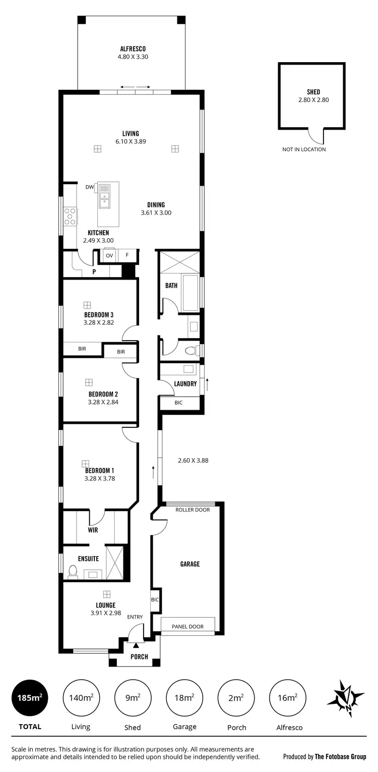 Floorplan of Homely house listing, 20 Lanark Avenue, Seaton SA 5023