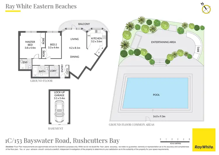 Floorplan of Homely apartment listing, 1C/153-167 Bayswater Road, Rushcutters Bay NSW 2011