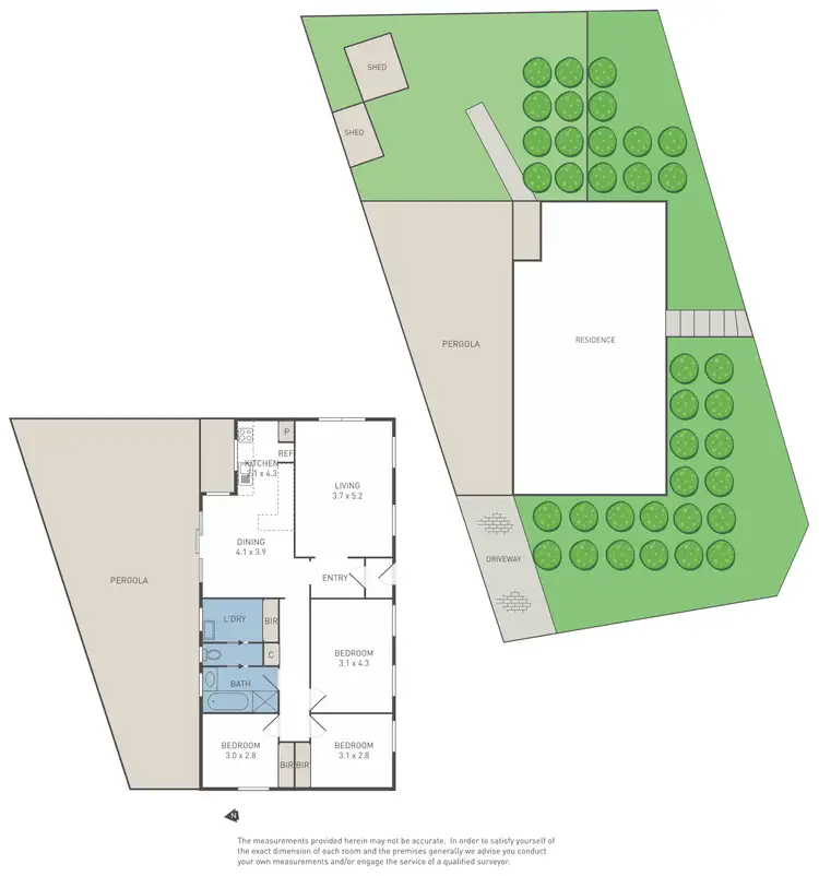 Floorplan of Homely house listing, 2 Pelican Place, Werribee VIC 3030