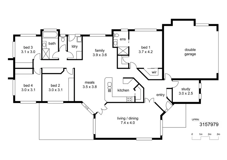 Floorplan of Homely house listing, Address available on request