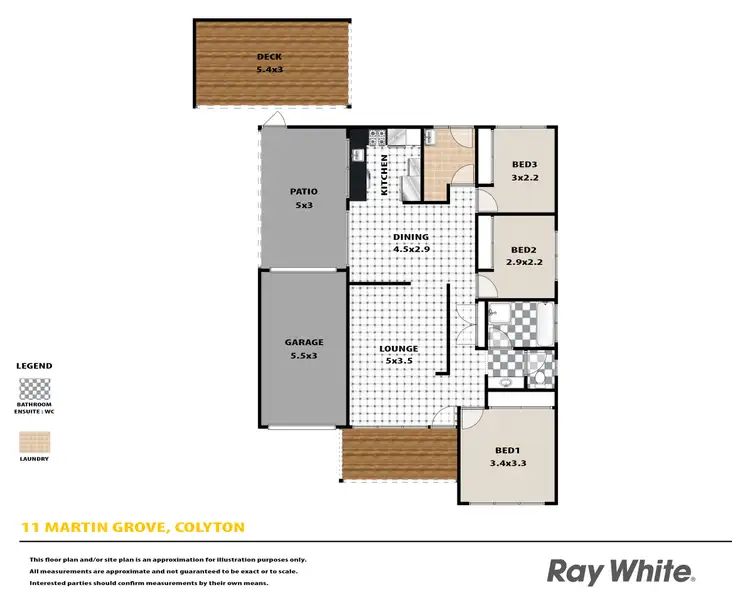 Floorplan of Homely house listing, 11 Martin Grove, Colyton NSW 2760