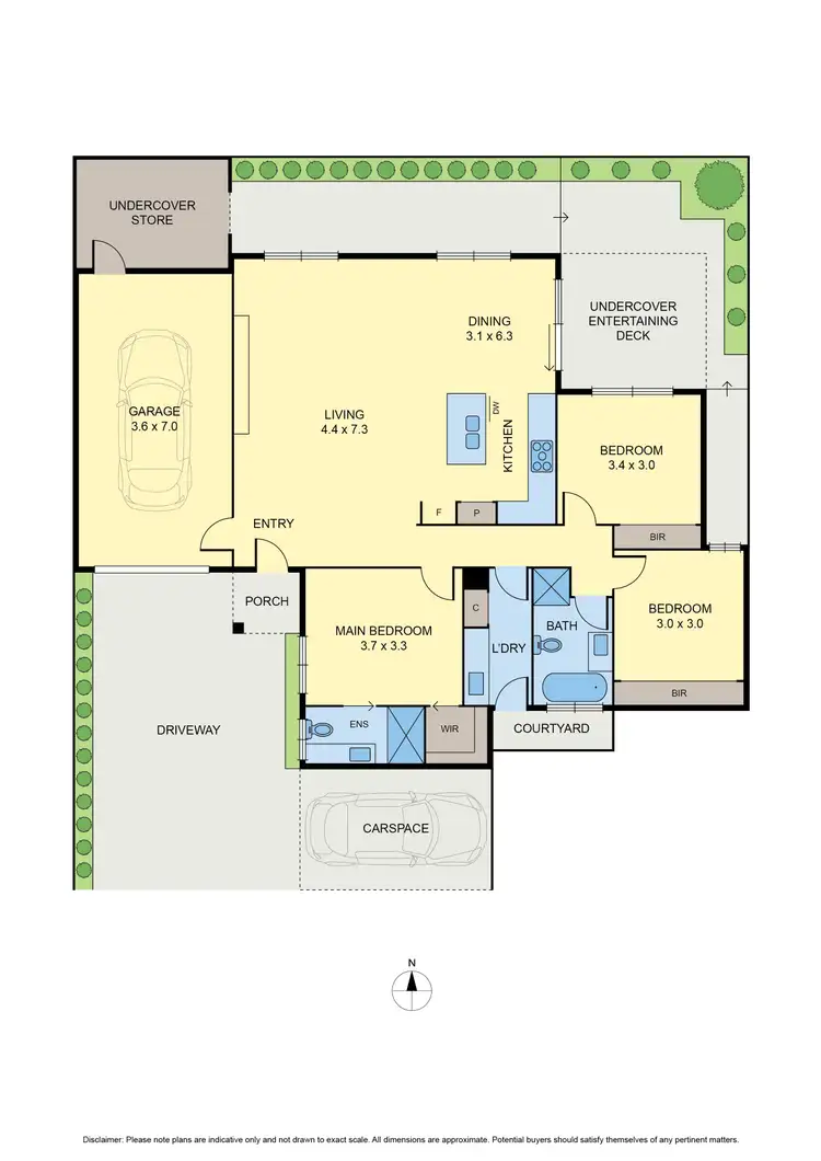 Floorplan of Homely unit listing, 2/18 Merbein Street, Pascoe Vale VIC 3044