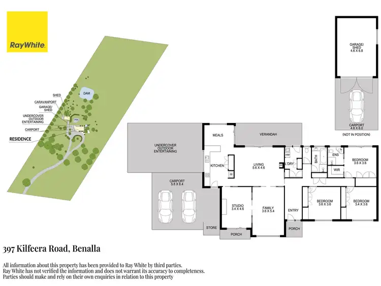 Floorplan of Homely house listing, 397 Kilfeera Road, Benalla VIC 3672