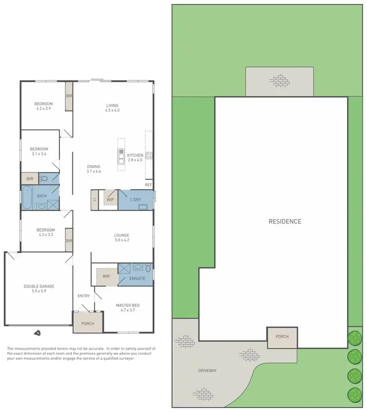 Floorplan of Homely house listing, 104 Rosella Avenue, Werribee VIC 3030