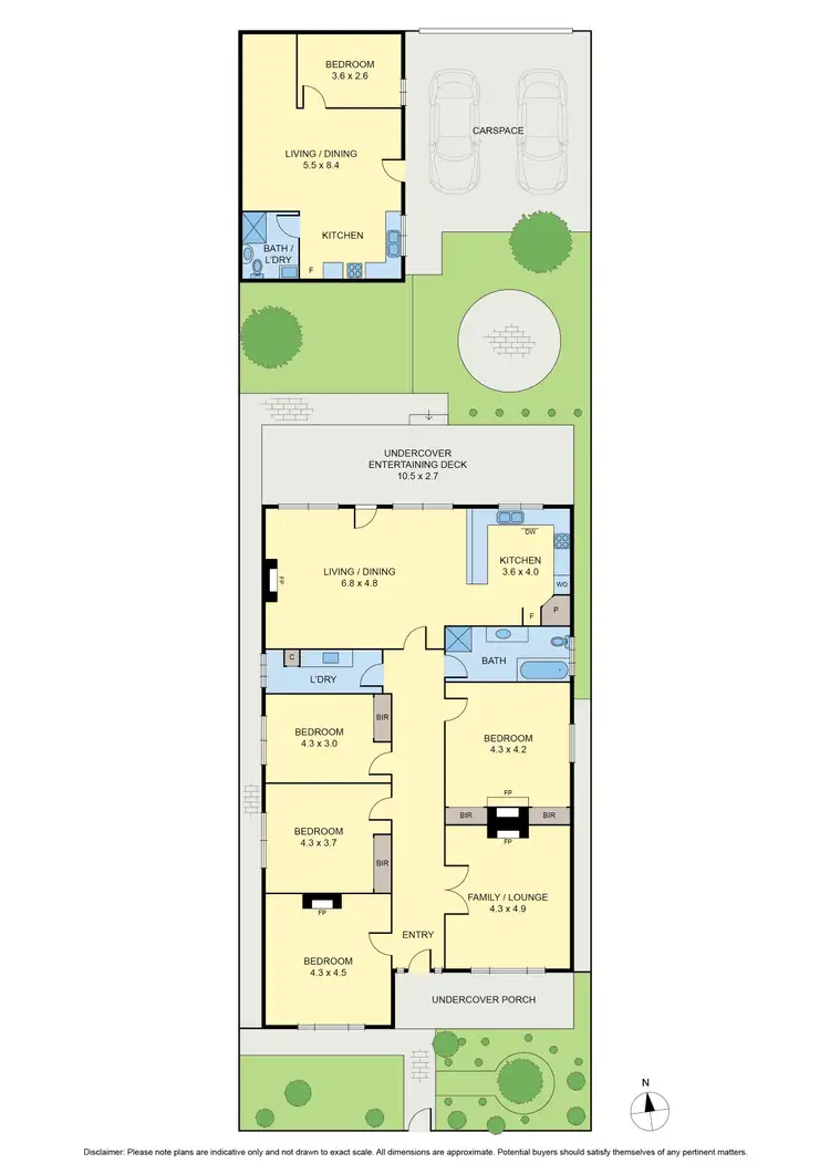 Floorplan of Homely house listing, 383 Barkly Street, Brunswick VIC 3056