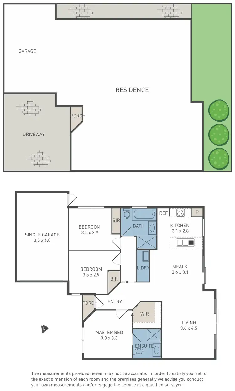 Floorplan of Homely house listing, 3/5 Bernhardt Avenue, Hoppers Crossing VIC 3029