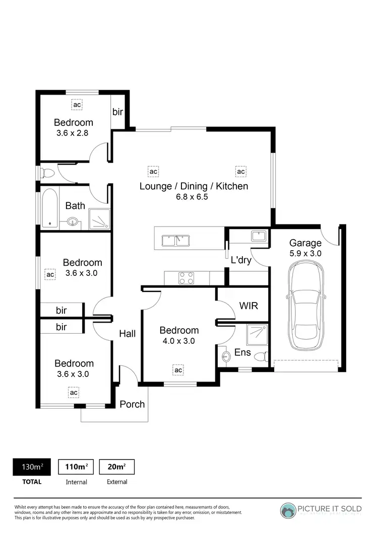 Floorplan of Homely house listing, 8/101 Peerless Road, Munno Para West SA 5115