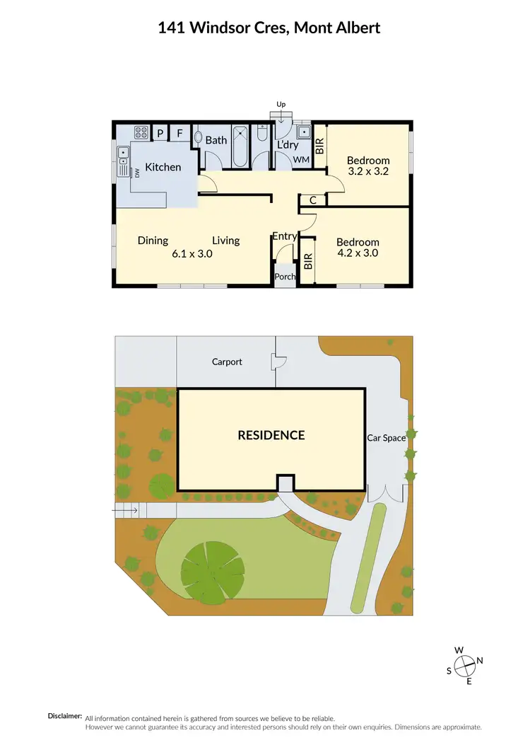 Floorplan of Homely unit listing, 141 Windsor Crescent, Mont Albert VIC 3127