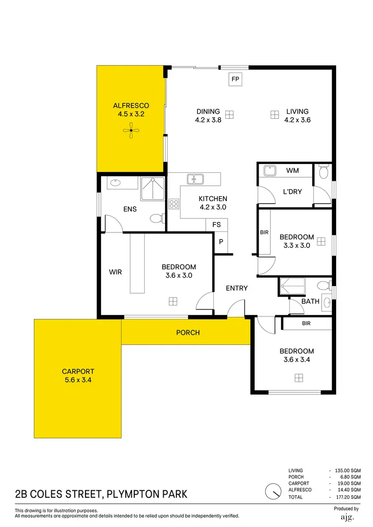 Floorplan of Homely house listing, 2B Coles Street, Plympton Park SA 5038