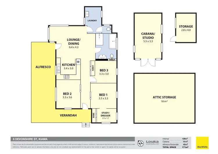Floorplan of Homely house listing, 6 Devonshire Street, Kiama NSW 2533