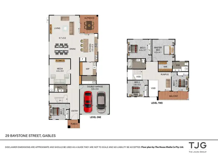Floorplan of Homely house listing, 29 Baystone Street, Gables NSW 2765
