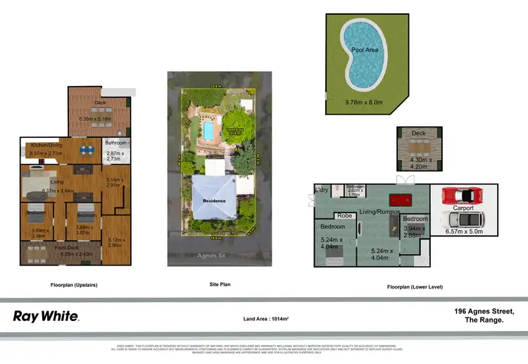 Floorplan of Homely house listing, 196 Agnes Street, The Range QLD 4700