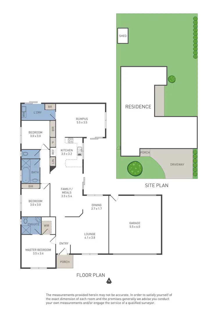 Floorplan of Homely house listing, 7 Mandarin Grove, Werribee VIC 3030