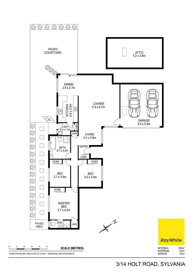 Floorplan of Homely villa listing, 3/14 Holt Road, Sylvania NSW 2224