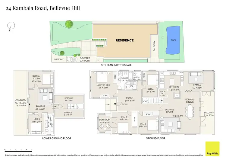 Floorplan of Homely house listing, 24 Kambala Road, Bellevue Hill NSW 2023