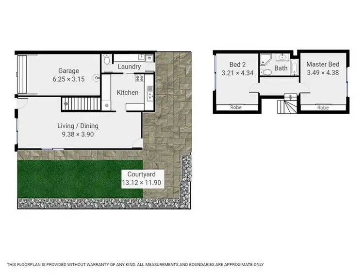 Floorplan of Homely townhouse listing, 4/12 Silva Street, Ascot QLD 4007