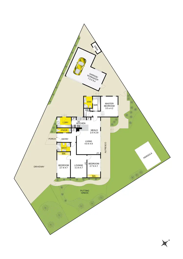 Floorplan of Homely house listing, 26 Kana Street, Grovedale VIC 3216