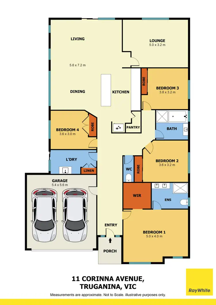 Floorplan of Homely house listing, 11 Corinna Avenue, Truganina VIC 3029