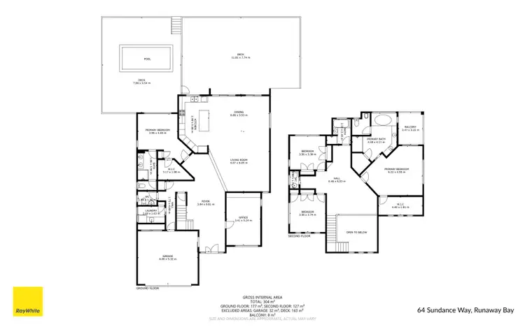 Floorplan of Homely house listing, 64 Sundance Way, Runaway Bay QLD 4216