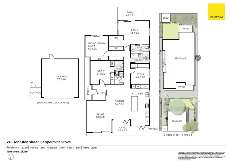 Floorplan of Homely house listing, 24B Johnston Street, Peppermint Grove WA 6011