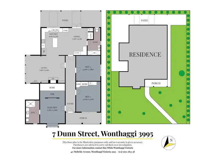 Floorplan of Homely house listing, 7 Dunn Street, Wonthaggi VIC 3995