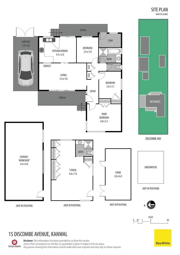 Floorplan of Homely house listing, 15 Discombe Avenue, Kanwal NSW 2259
