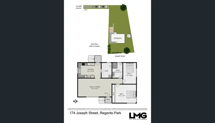 Floorplan of Homely house listing, 174 Joseph Street, Regents Park NSW 2143