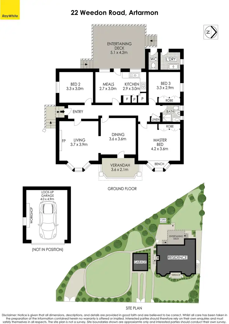 Floorplan of Homely house listing, 22 Weedon Road, Artarmon NSW 2064