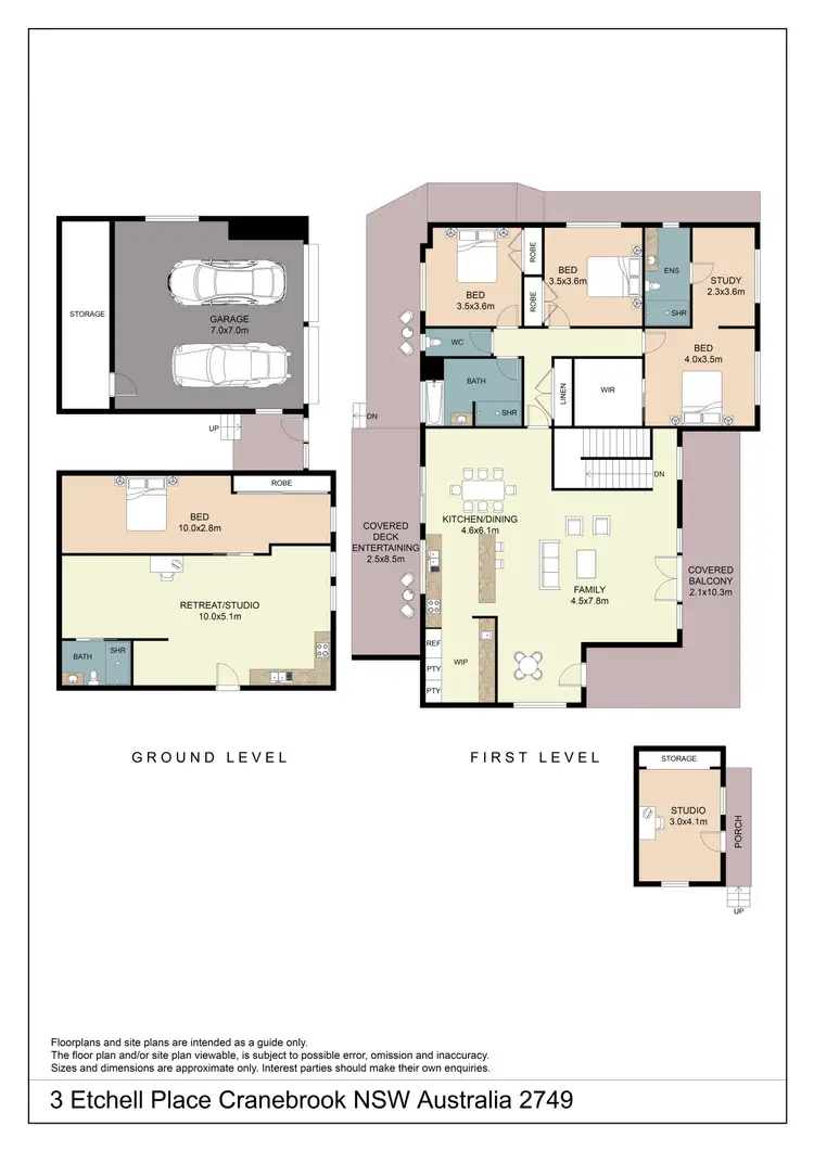 Floorplan of Homely house listing, 3 Etchell Place, Cranebrook NSW 2749