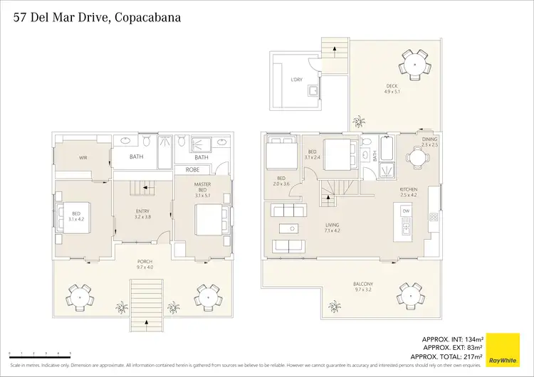 Floorplan of Homely house listing, 57 Del Mar Drive, Copacabana NSW 2251
