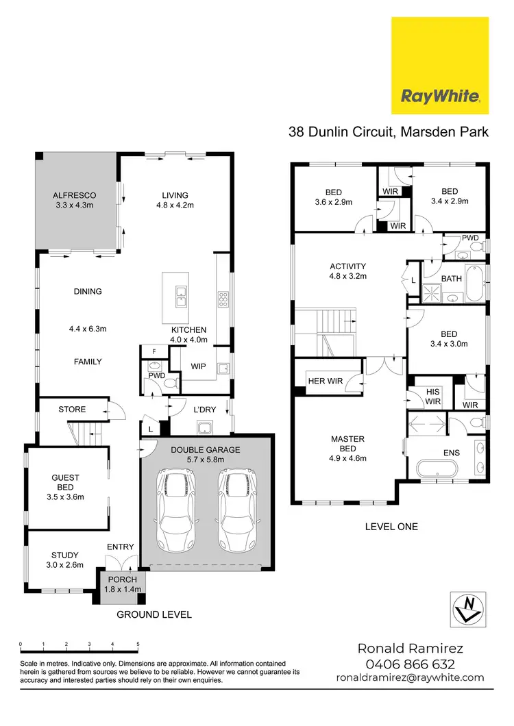 Floorplan of Homely house listing, 38 Dunlin Circuit, Marsden Park NSW 2765