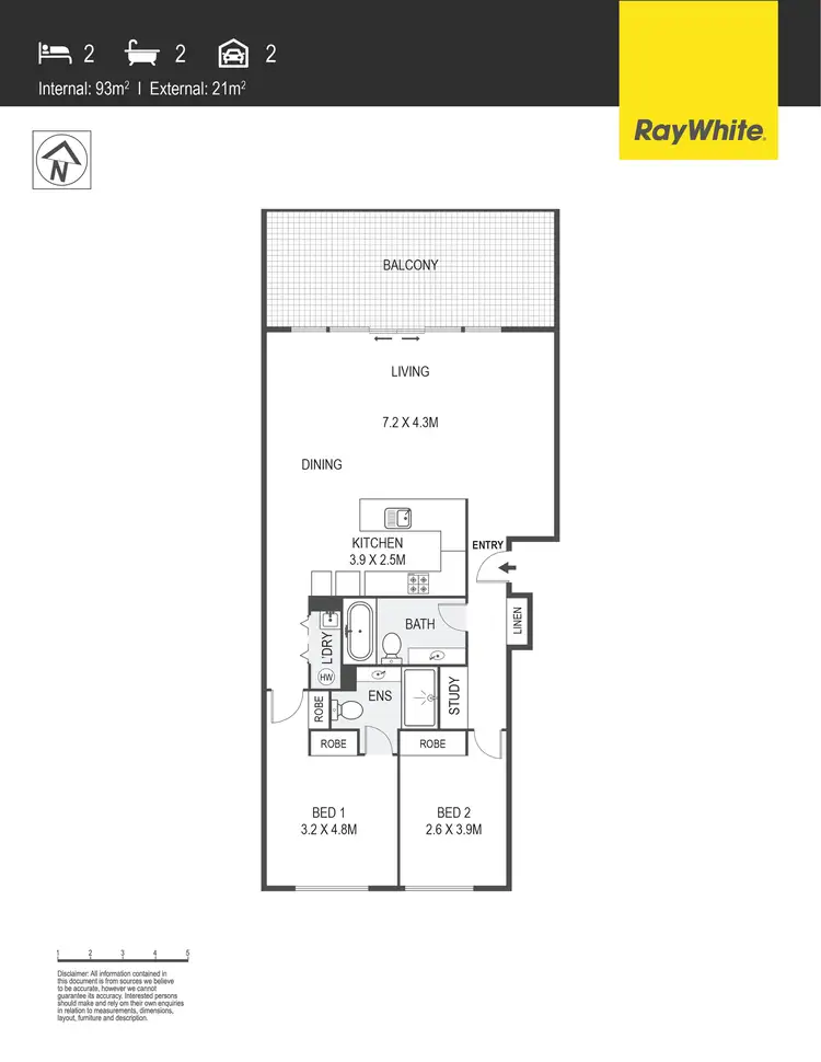 Floorplan of Homely unit listing, 25/20 Beissel Street, Belconnen ACT 2617