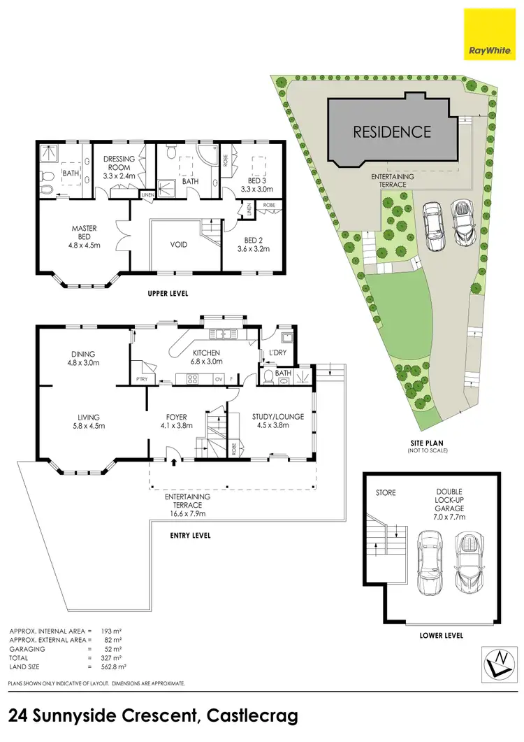 Floorplan of Homely house listing, 24 Sunnyside Crescent, Castlecrag NSW 2068