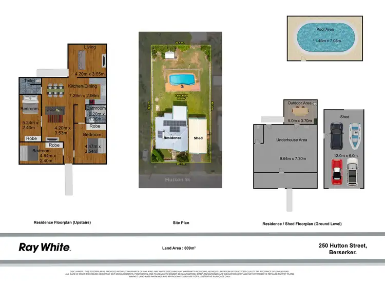 Floorplan of Homely house listing, 250 Hutton Street, Berserker QLD 4701