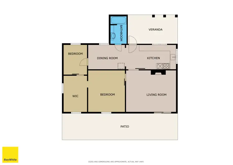 Floorplan of Homely house listing, 721 Woomera Avenue, Red Cliffs VIC 3496